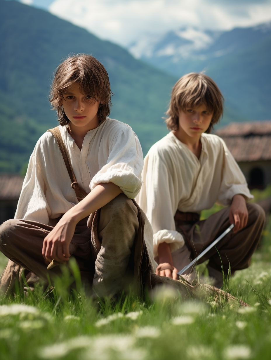 Laura_Assis_medieval_twin_brothers_playing_with_swords_in_the_g_3e6b21fa-1955-4c42-869a-c19ba8d9c6d7