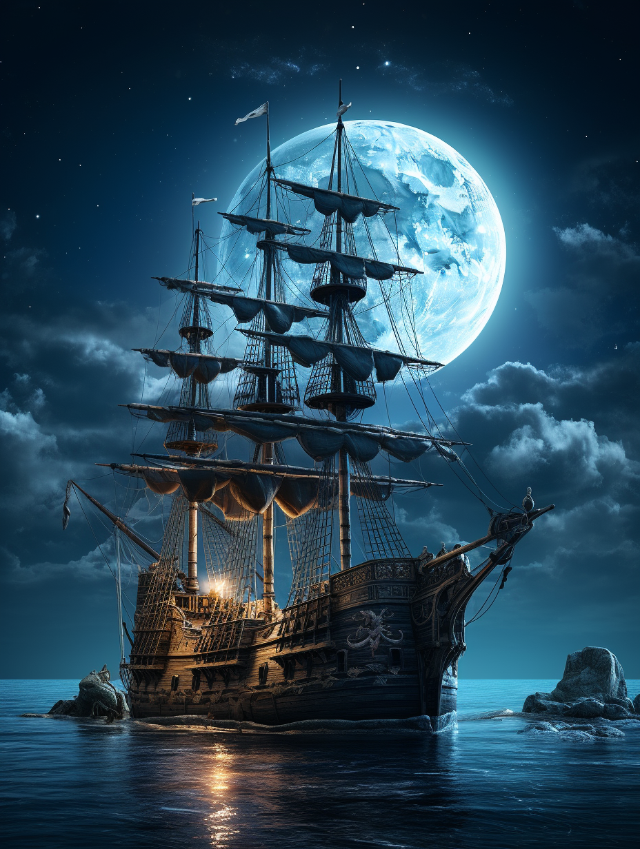 lauraassis_a_large_medieval_pirate_ship_with_a_wounded_medieval_4f3e957d-f38e-4507-af28-bdaafa2e5f6b