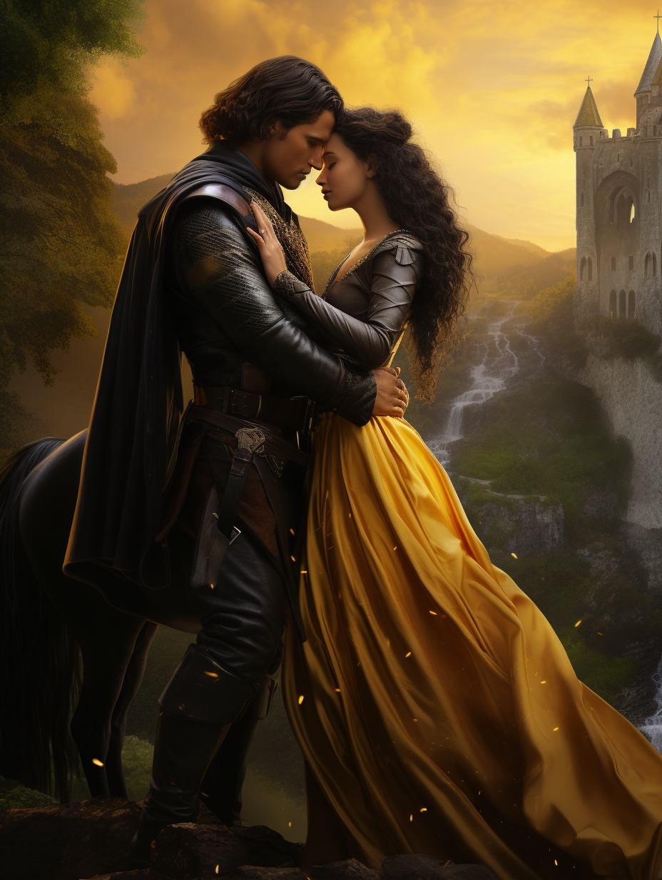 lauraassis_medieval_setting_with_horses_in_the_background_a_lon_83e959f2-9548-4f68-9ff5-fd581bc11baa